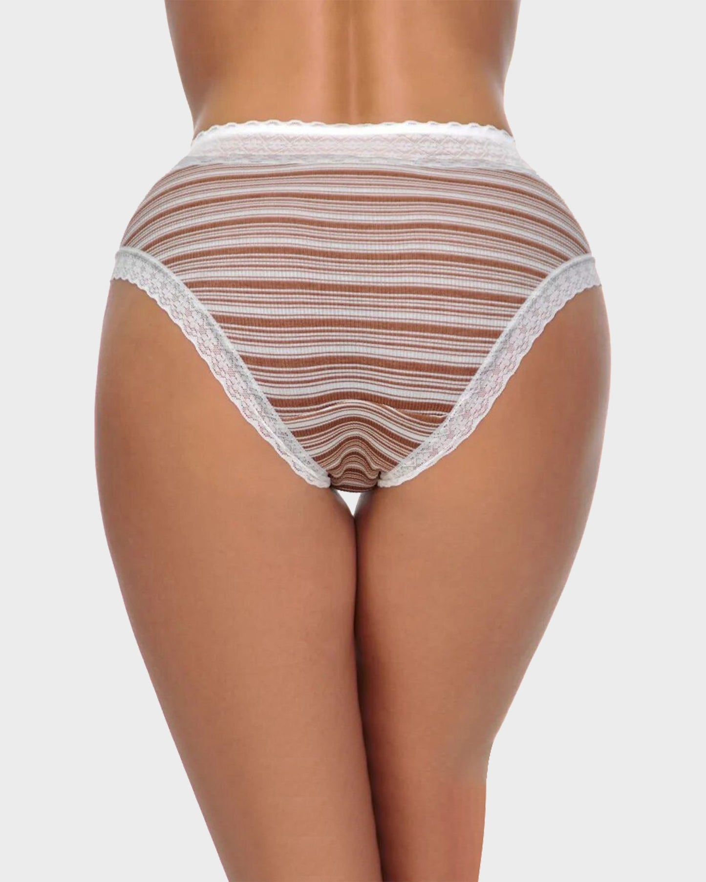 Lot de 5 culottes confort & style – Coton doux, dentelle raffinée