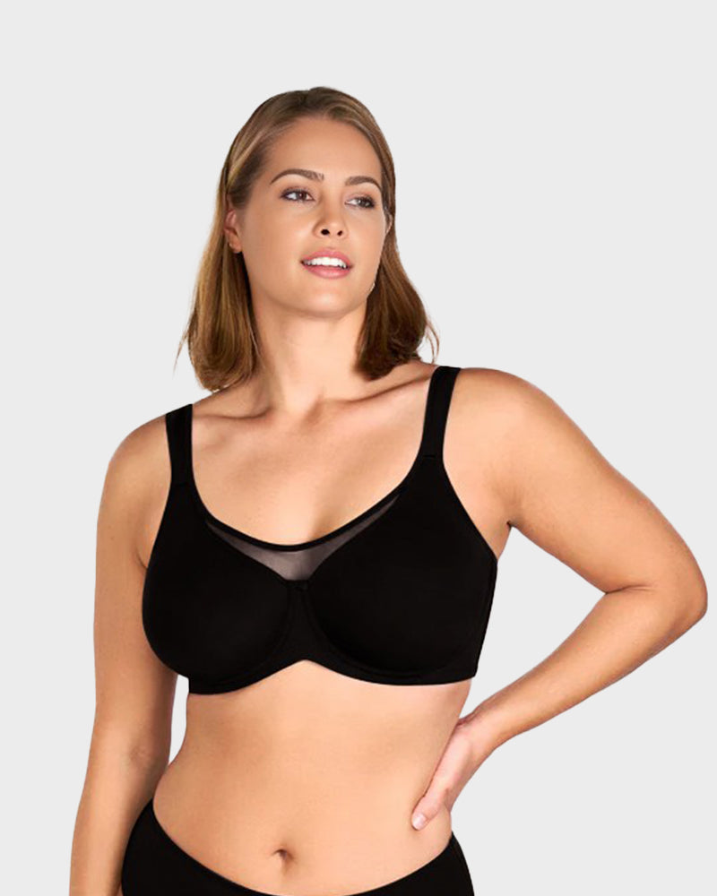 Soutien-gorge minimisateur à grand maintien et à refroidissement