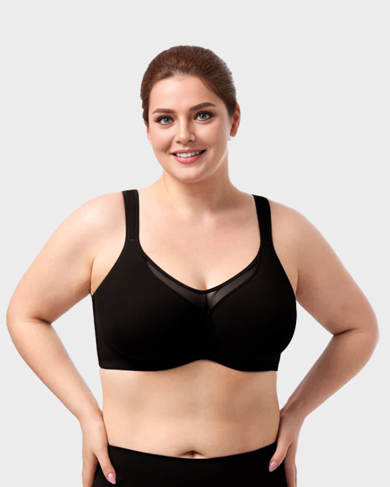 Soutien-gorge minimisateur à grand maintien et à refroidissement