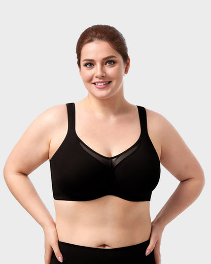Soutien-gorge minimisateur à grand maintien et à refroidissement
