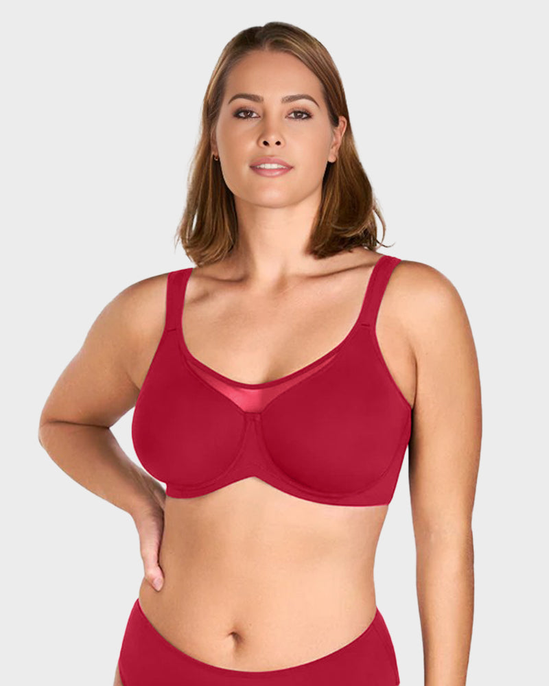 Soutien-gorge minimisateur à grand maintien et à refroidissement