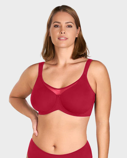 Soutien-gorge minimisateur à grand maintien et à refroidissement