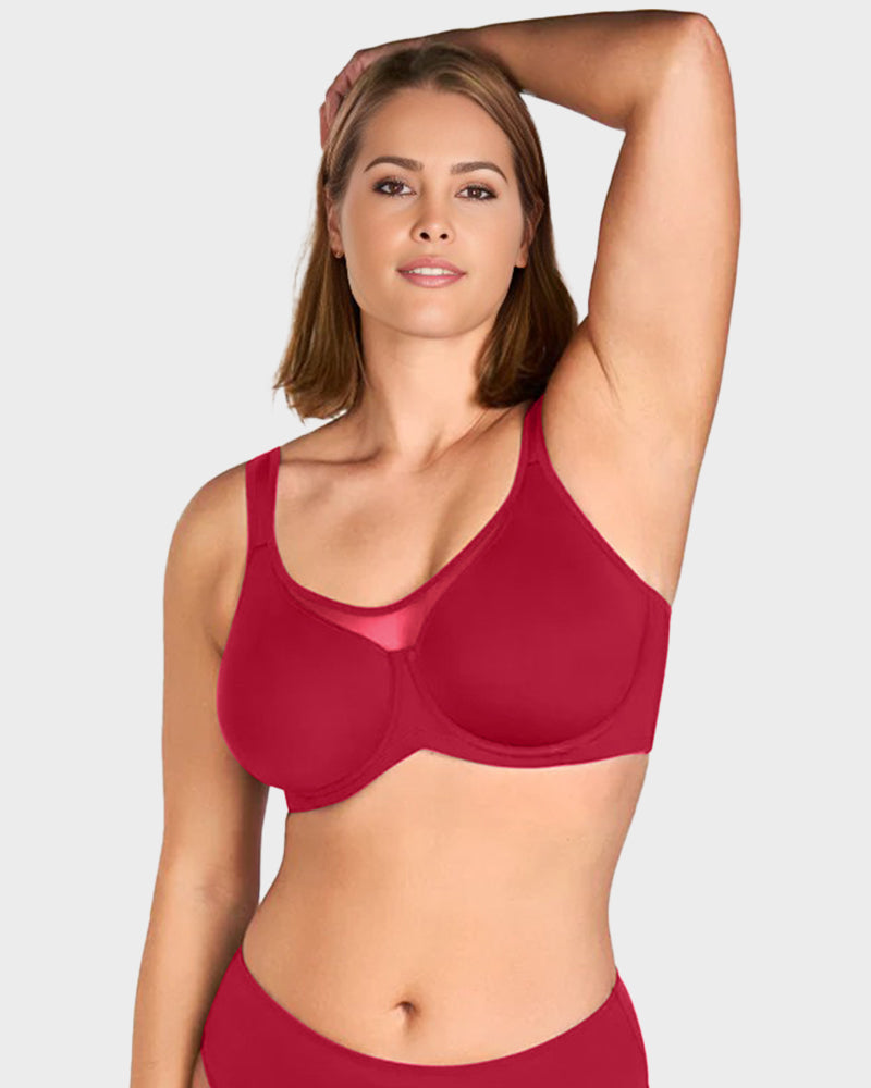 Soutien-gorge minimisateur à grand maintien et à refroidissement