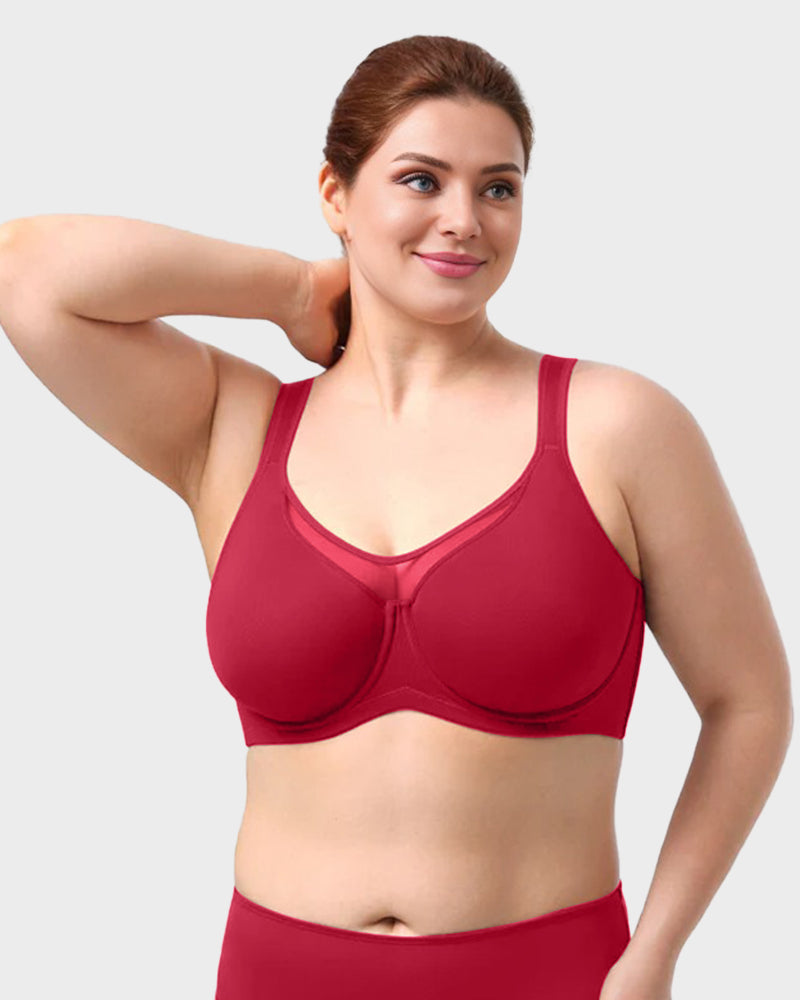 Soutien-gorge minimisateur à grand maintien et à refroidissement