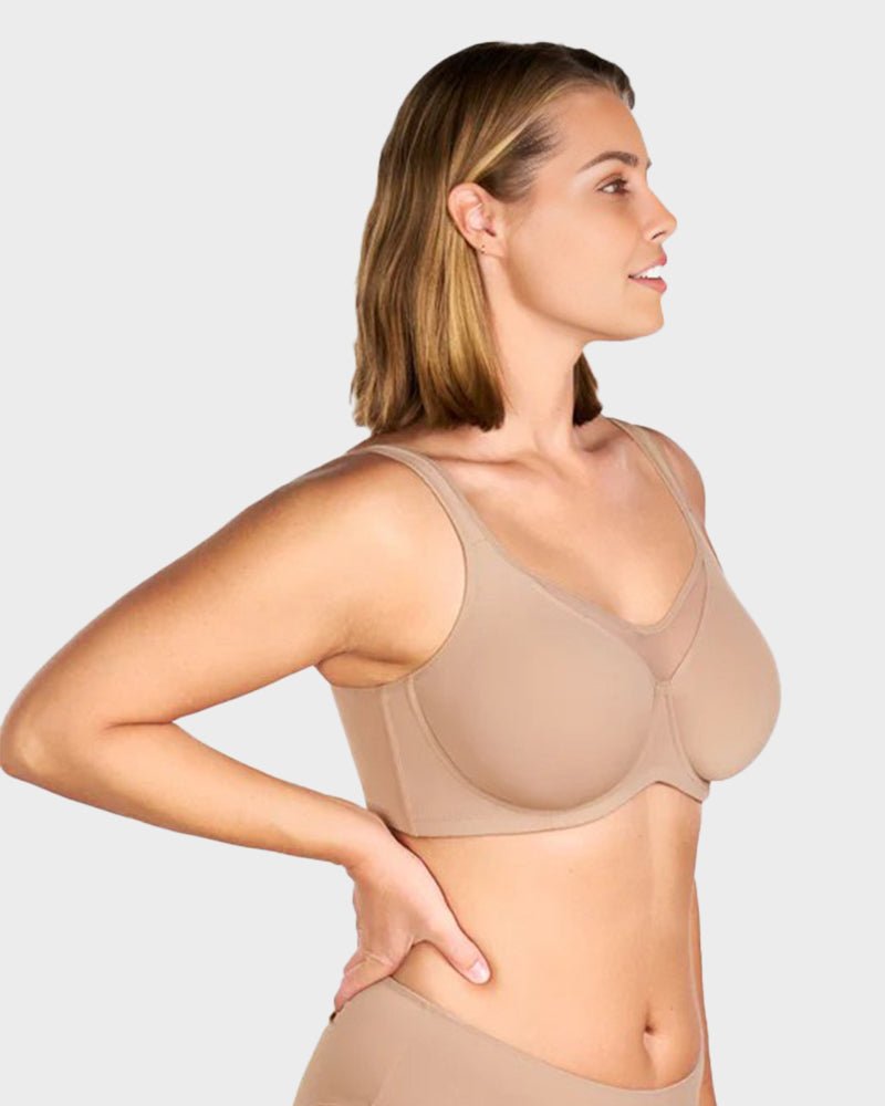 Soutien-gorge minimisateur à grand maintien et à refroidissement